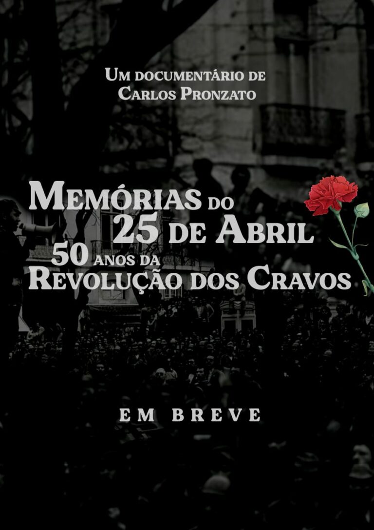 Cinema: Memorias do 25 de Abril, 50 anos da Revolução dos Cravos