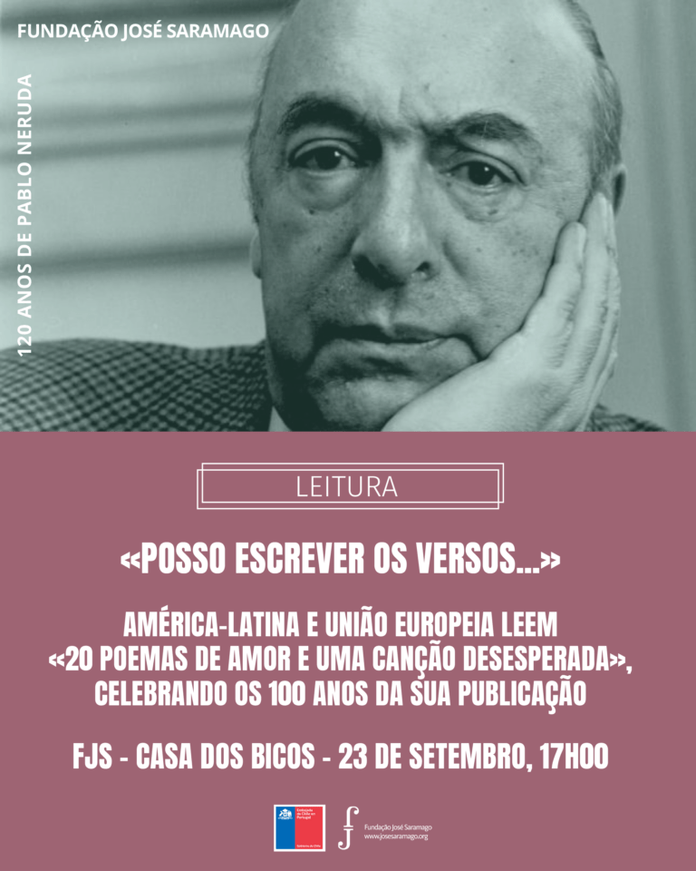 Homenagem a Pablo Neruda: 100 anos dos 20 poemas de amor