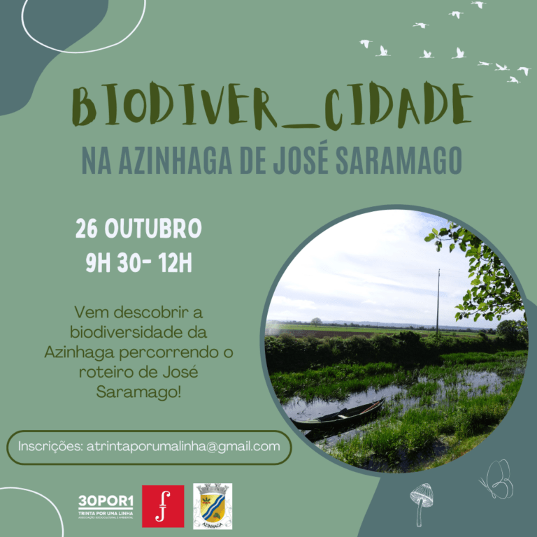 Biodiver_cidade na Azinhaga de José Saramago