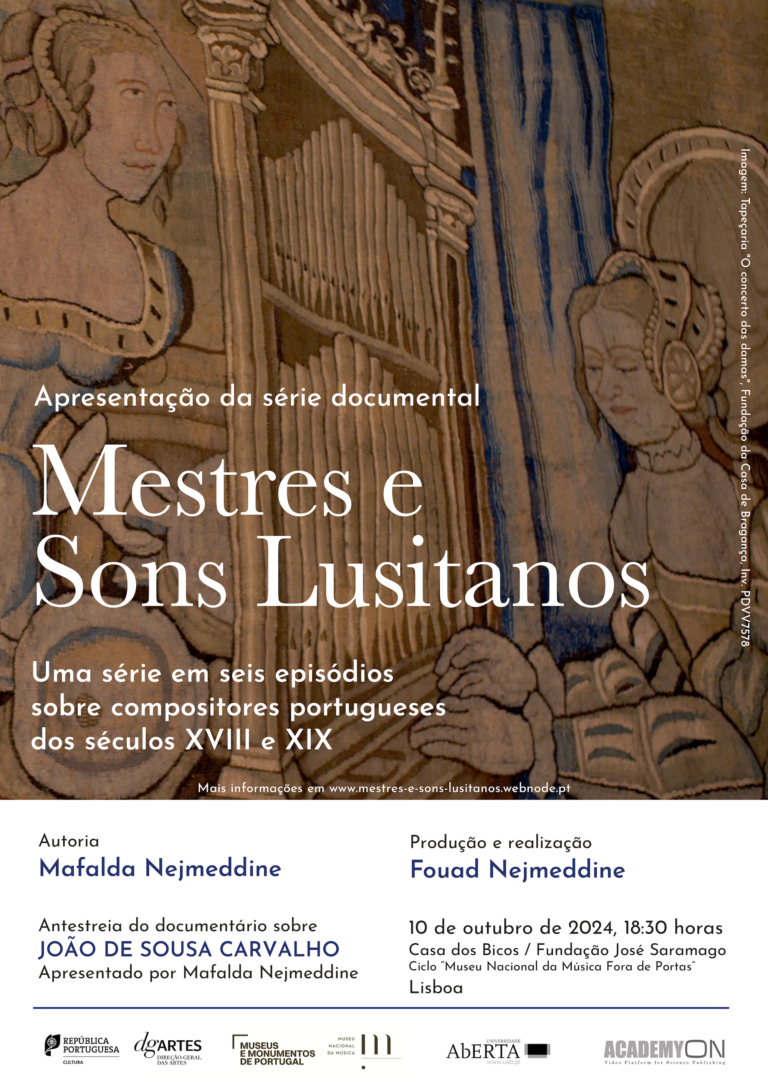 Apresentação da série documental “Mestres e Sons Lusitanos”