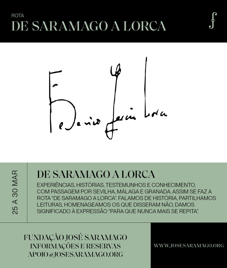 Rota Literária “De Saramago a Lorca”