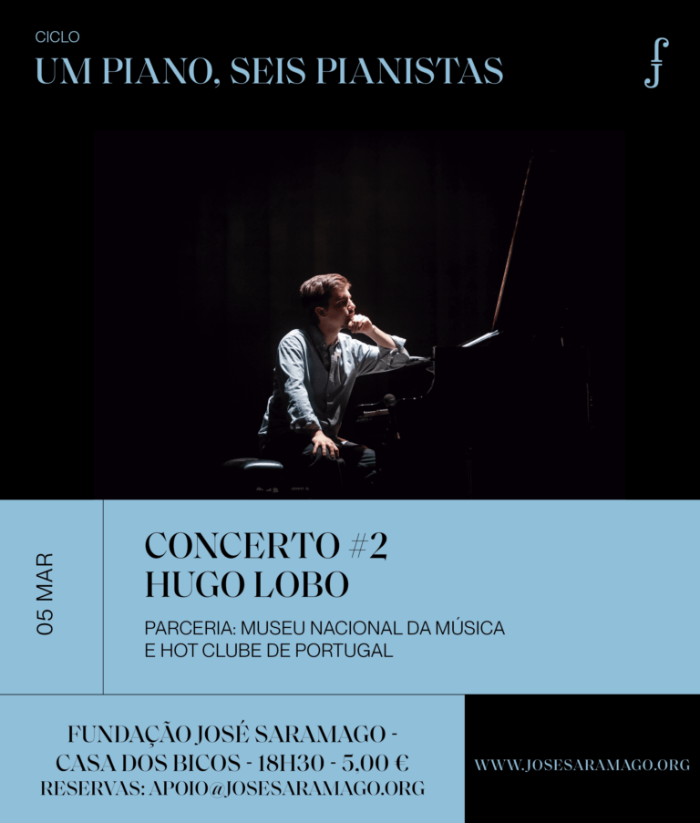 Ciclo «Um piano, seis pianistas», com Hugo Lobo